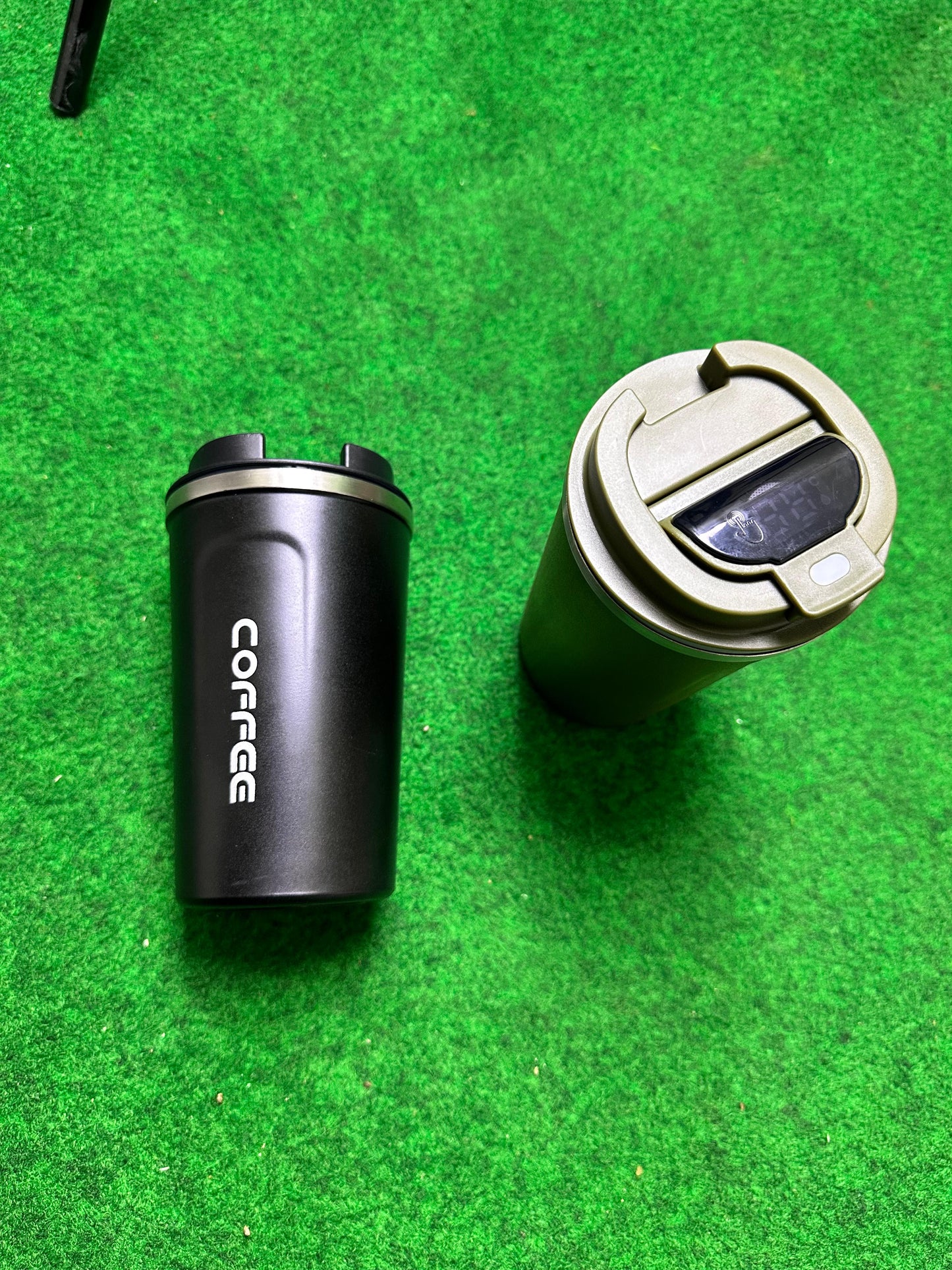 Coffee Mug Stainless Steel | Temperature Display | Insulated Water Bottle